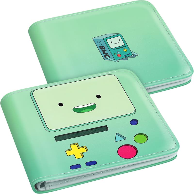 Kawaii Anime Leather Wallet for Kids – Slim Bifold Purse