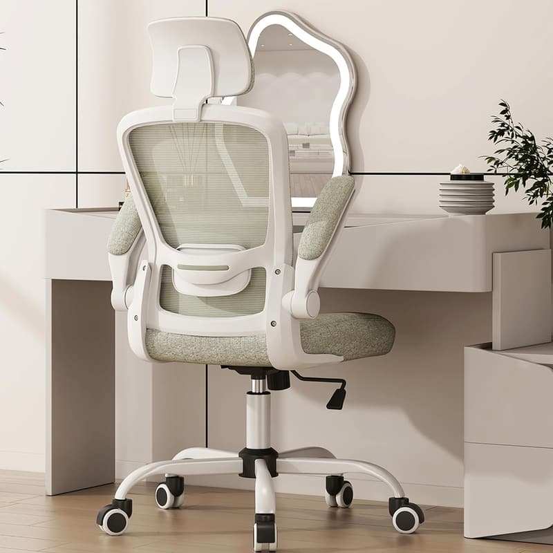 High Back Ergonomic Desk Chair with Adjustable Lumbar Support
