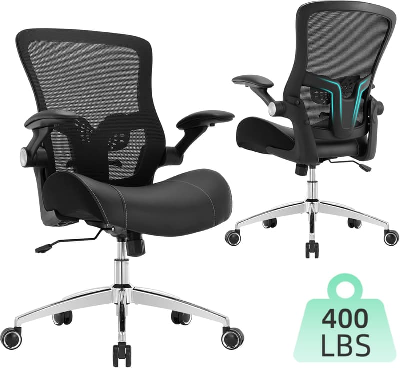 Ergonomic Heavy-Duty Office Chair for Big and Tall Users
