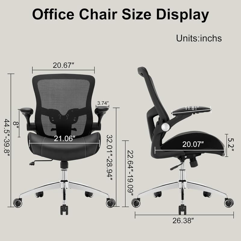 Ergonomic Heavy-Duty Office Chair for Big and Tall Users