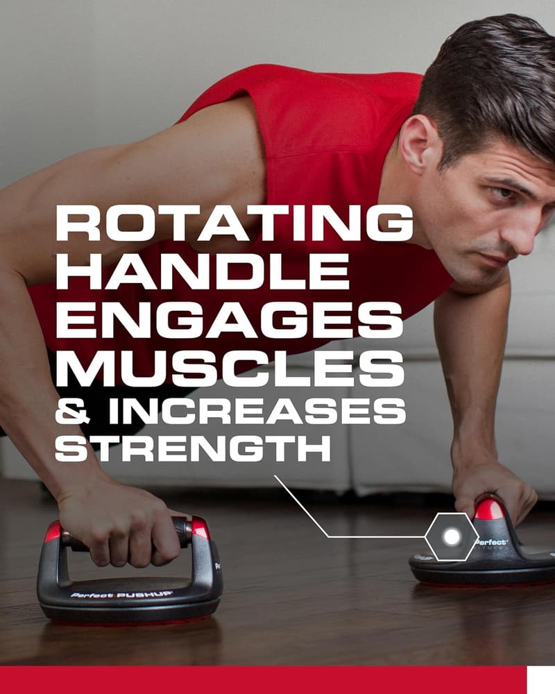 Pushup Elite with Rotating Handles & Ergonomic Grips