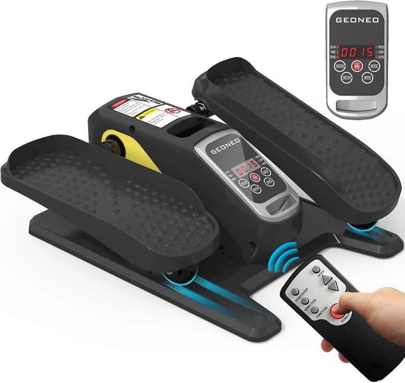 Compact Electric Under Desk Elliptical for Seniors - 12 Speeds