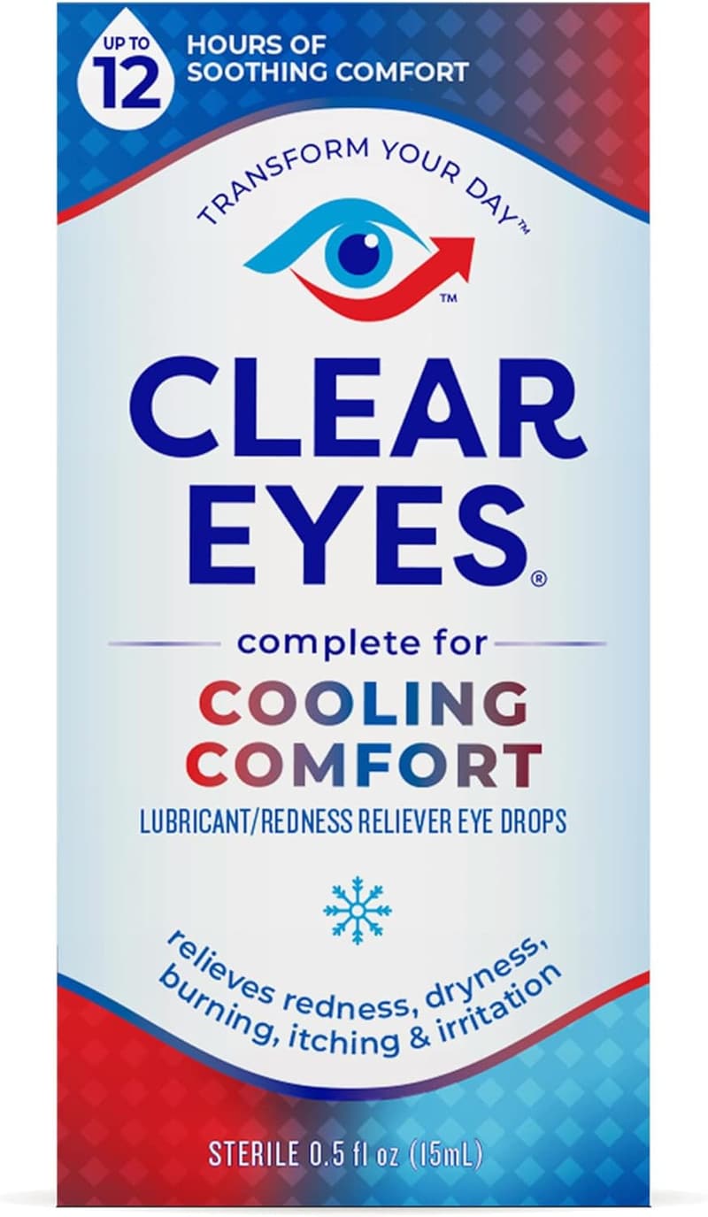 Cooling Comfort Relief Eye Drops, 0.5 Fl Oz