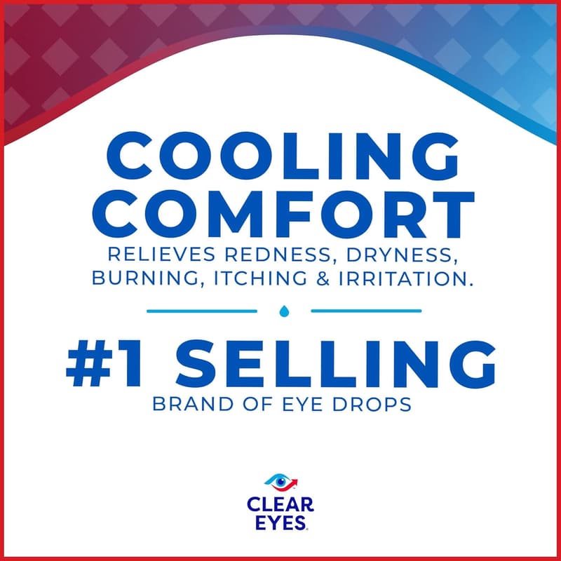 Cooling Comfort Relief Eye Drops, 0.5 Fl Oz