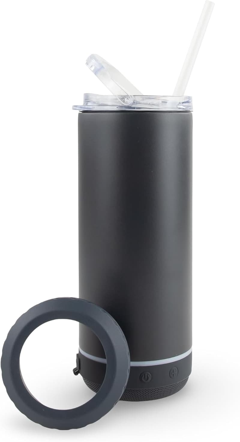 Insulated Can Cooler with Bluetooth Speaker – 4 in 1 Design