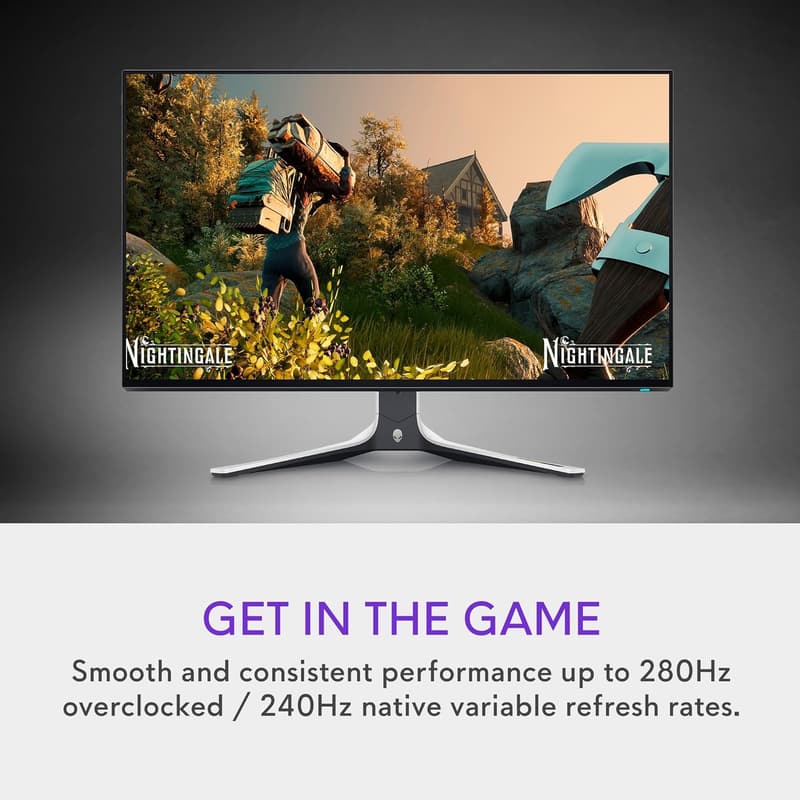 Alienware 27-Inch QHD Gaming Monitor - 240Hz, G-Sync