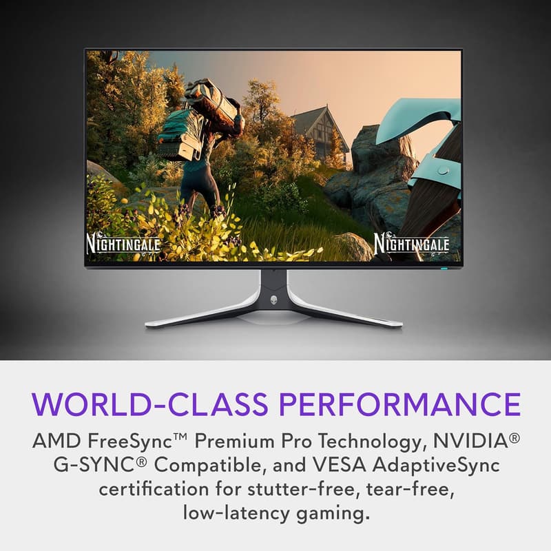 Alienware 27-Inch QHD Gaming Monitor - 240Hz, G-Sync