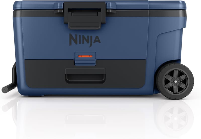 FrostVault 65QT Insulated Cooler with Wheels - Lakeshore Blue