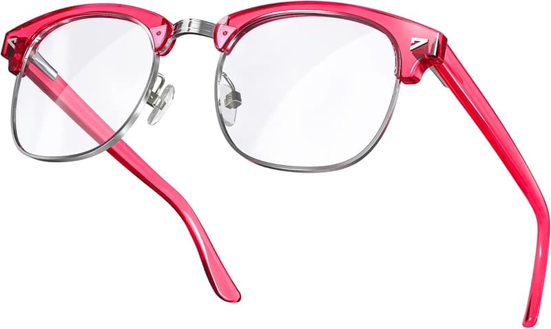 Blue Light Blocking Square Glasses for Gaming