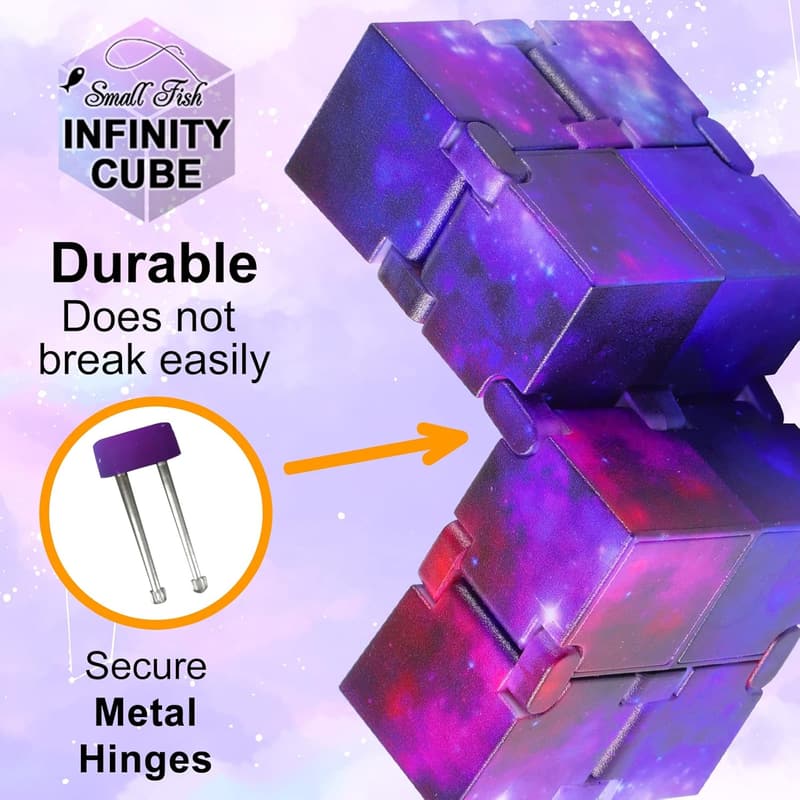 Infinity Cube Fidget Toy for Stress Relief - Sensory Tool for Kids & Adults