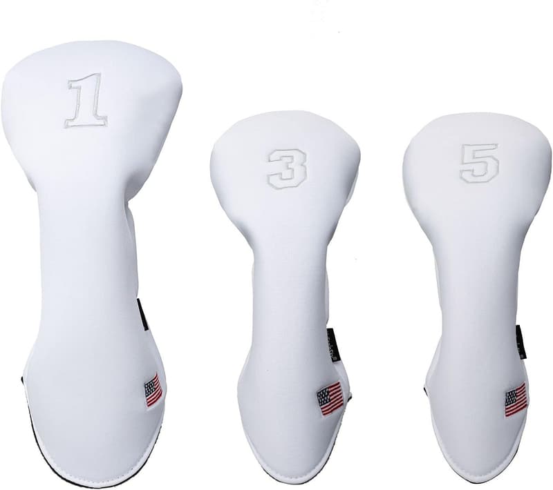 USA Flag Golf Head Covers - Memory Foam for Men & Women