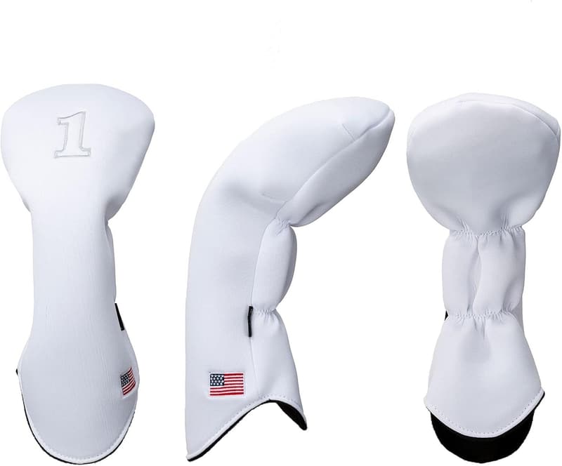 USA Flag Golf Head Covers - Memory Foam for Men & Women