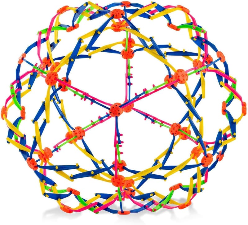 Expandable Plastic Sensory Ball for Kids and Adults