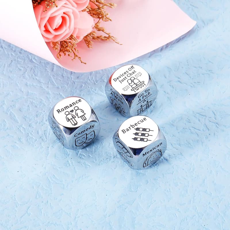 Date Night Food Dice - Fun Couples Gift for Any Occasion