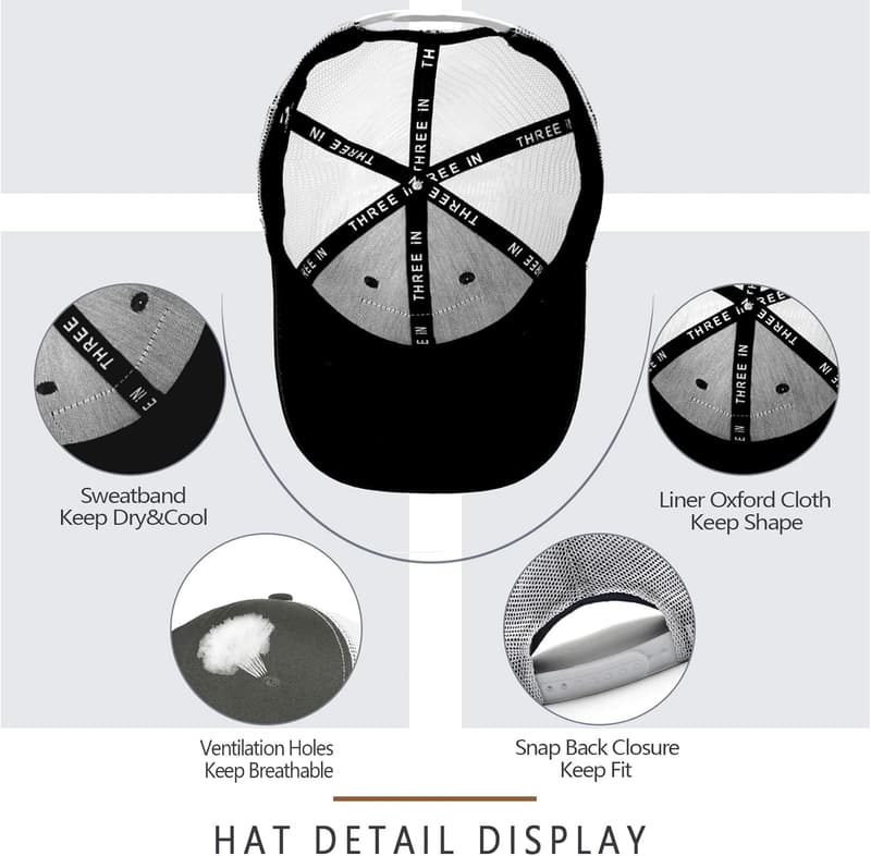 Father's Day Snapback Trucker Hat for Dad