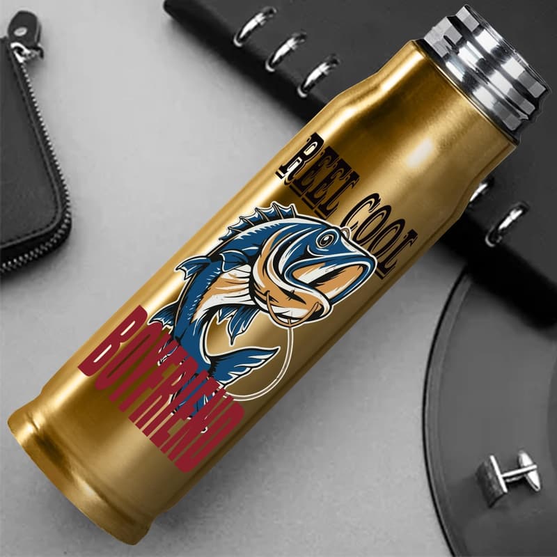 Fishing Lover 17oz Tumbler Gift for Boyfriend