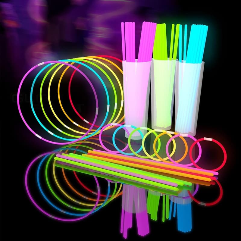 Glow Sticks Party Pack - 100 8