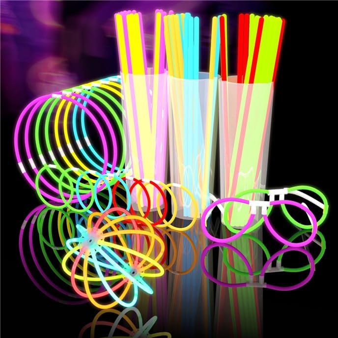 Glow Sticks Party Pack - 100 8