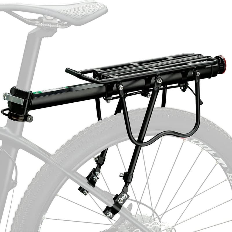 Quick Release Rear Bike Rack - 165 lbs Capacity