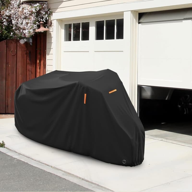 Outdoor Waterproof Adult Tricycle Cover - Black