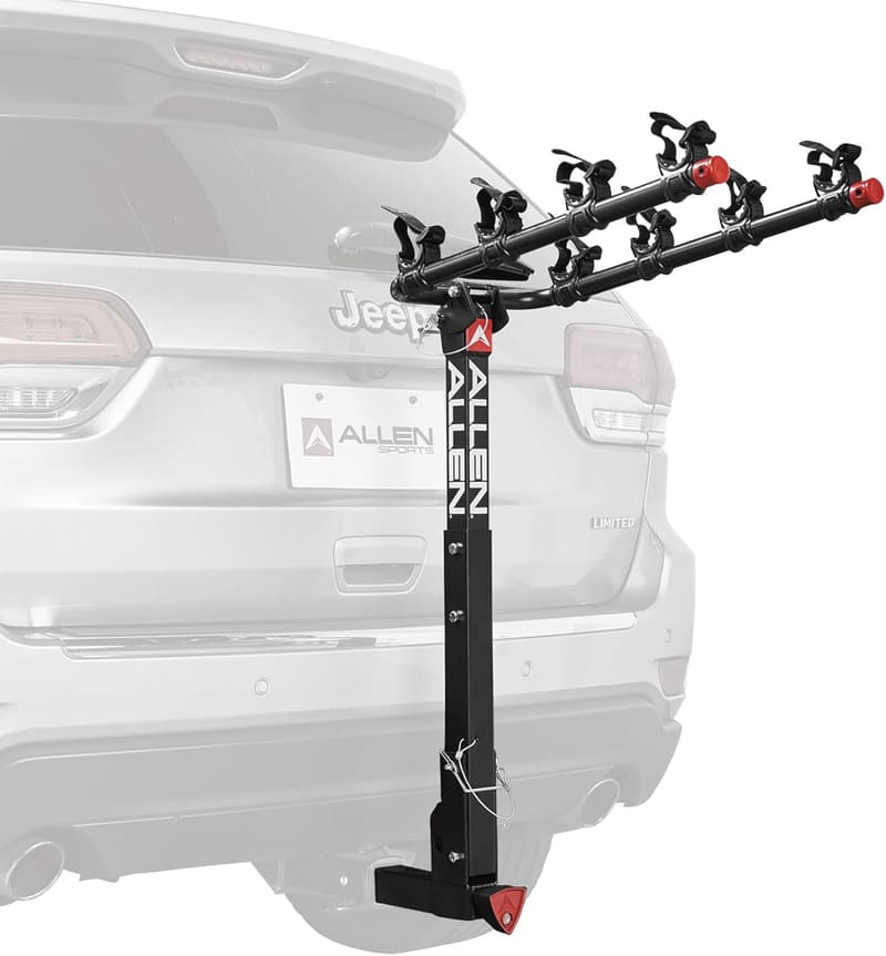 4-Bike Carrier for 2-Inch Hitch - Allen Sports Deluxe Model 542QR