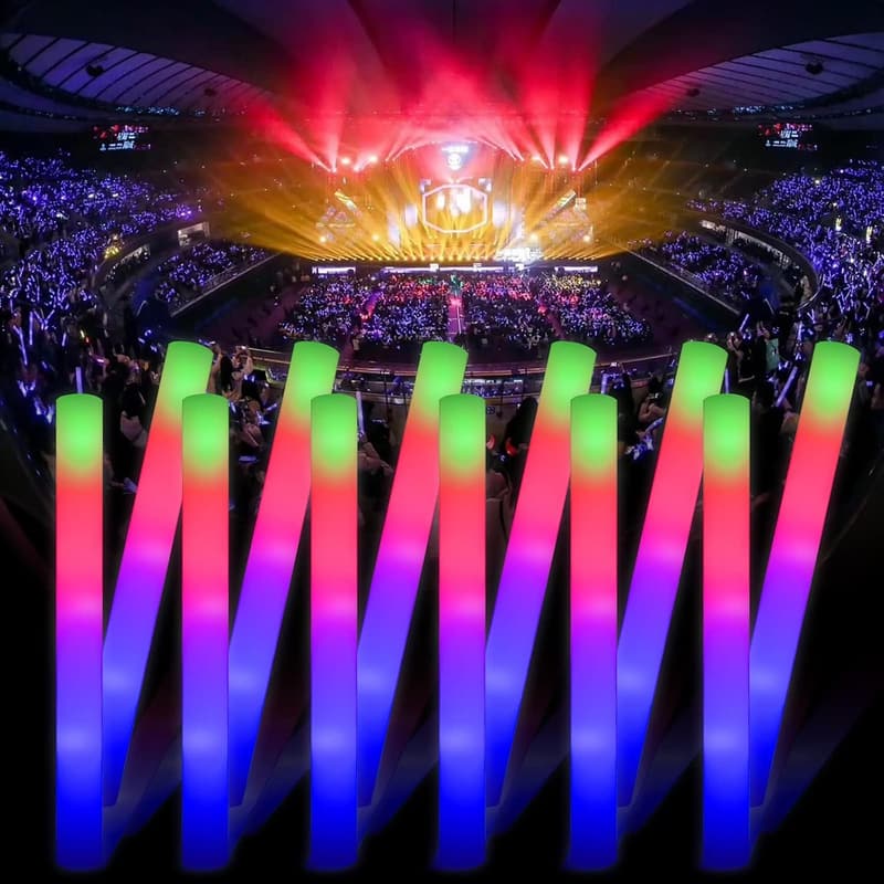 Glow Sticks Bulk - 45 pcs Light-up Wands for Parties & Events