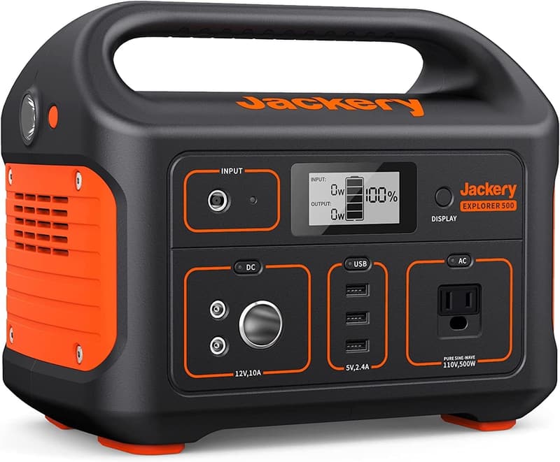 Jackery Explorer 500 Portable Power Station for Camping & Backup