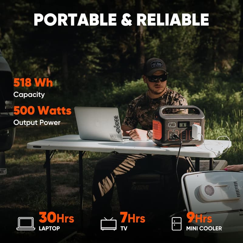 Jackery Explorer 500 Portable Power Station for Camping & Backup
