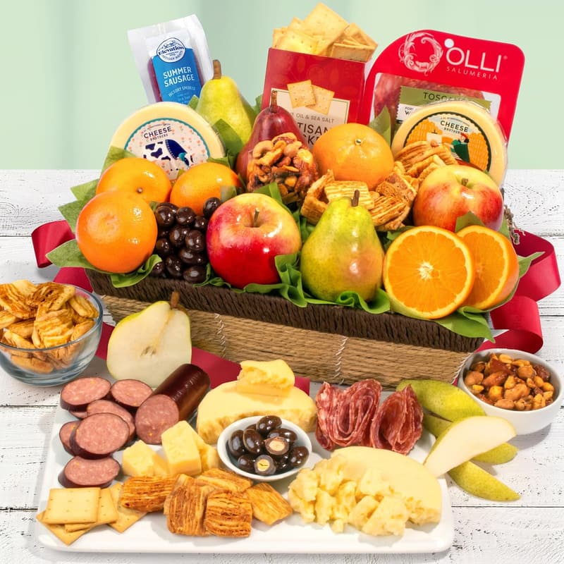 Farmstead Fruit Basket - Sweet & Savory Gift