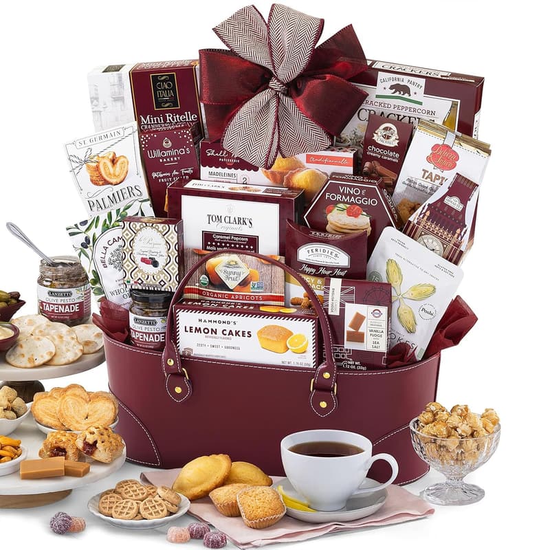 Gourmet Feast Gift Basket for Family, Friends, and Clients