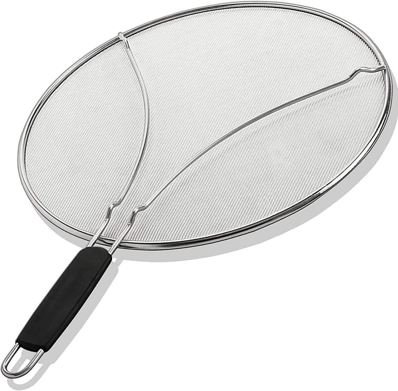 13-Inch Stainless Steel Grease Splatter Screen for Cooking