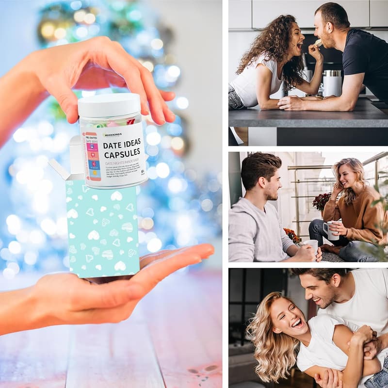 Date Night Ideas Message in a Bottle – Unique Couple's Gift