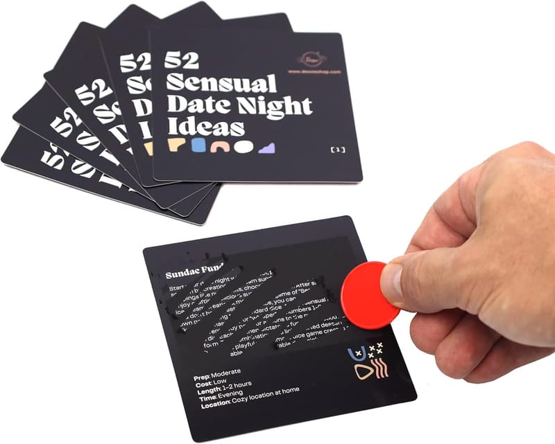 Date Night Scratch-Off Ideas & Conversation Starters for Couples