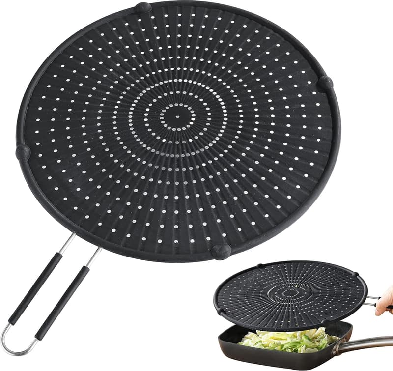 Grease Splatter Guard for Frying Pan, 13
