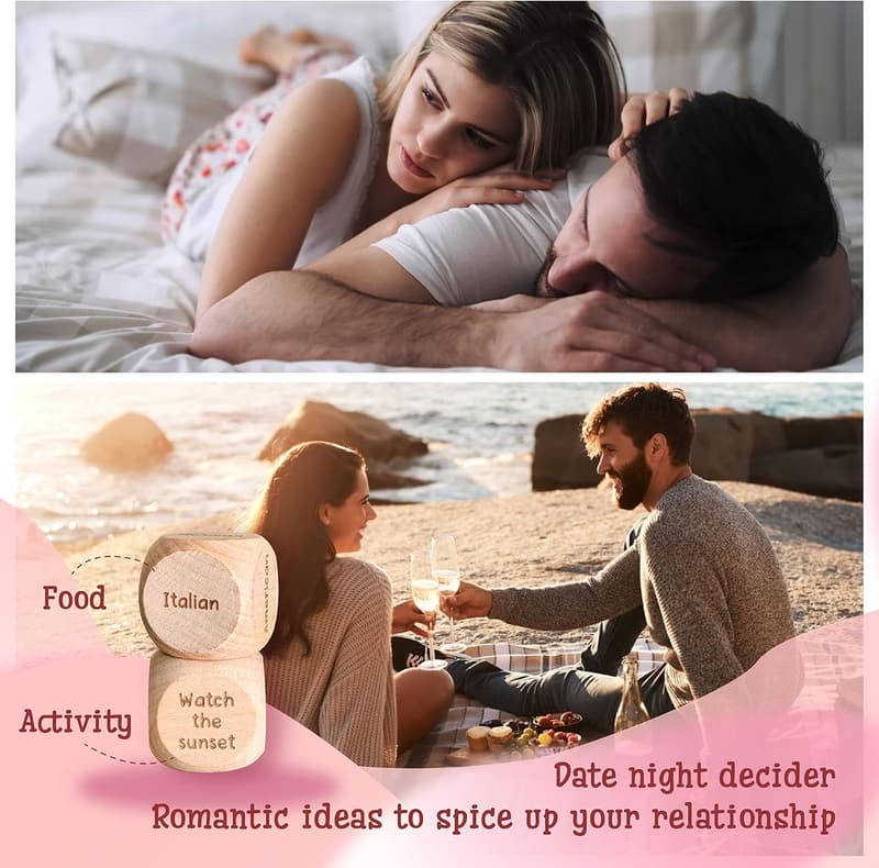 Date Night Dice Game for Couples - Fun Food Decision Maker