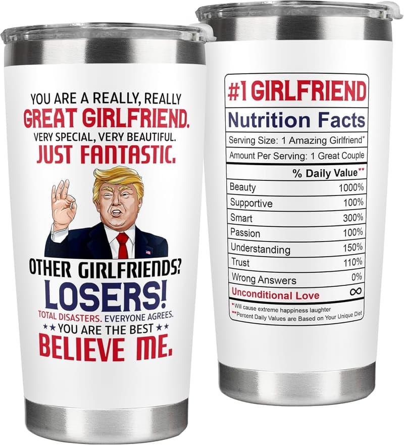 Anniversary Gift - 20 Oz Stainless Steel Tumbler for Her