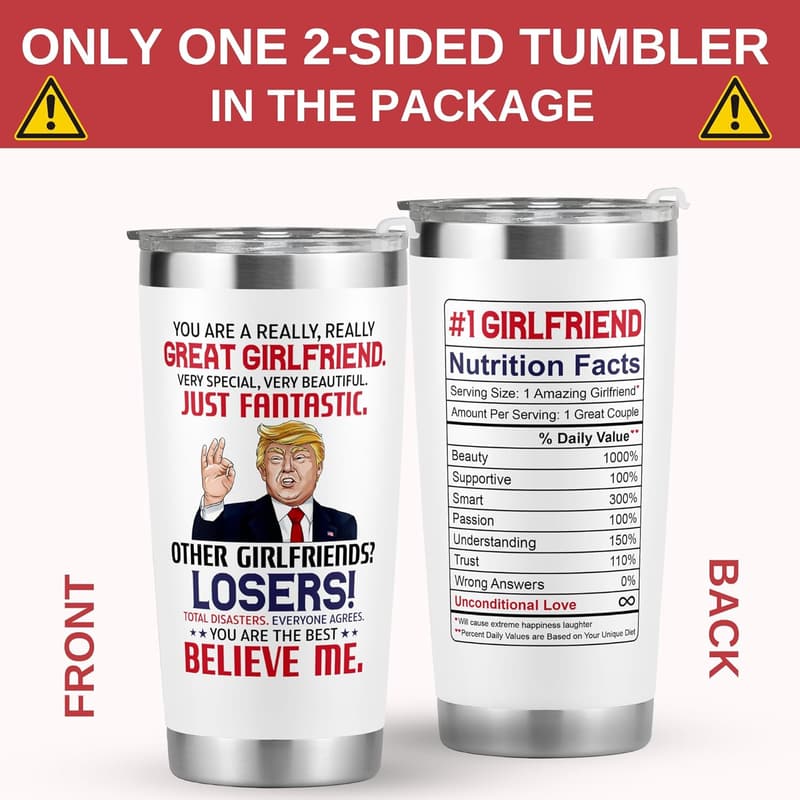 Anniversary Gift - 20 Oz Stainless Steel Tumbler for Her