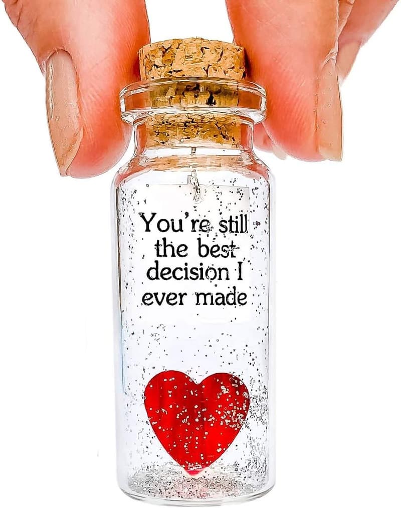 Anniversary Gift: Message in a Bottle for Couples