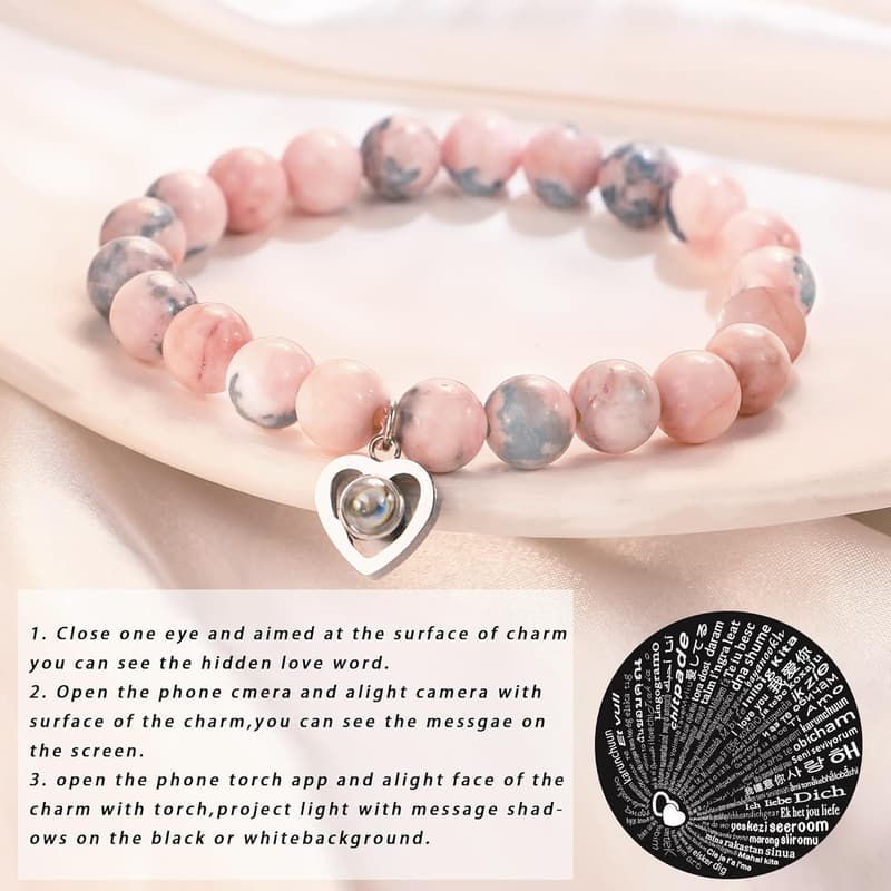 National Girlfriend Day Gift: I Love You Promise Bracelet