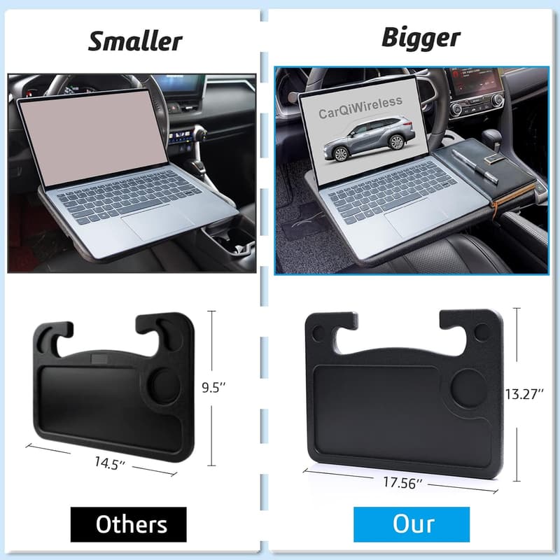 Car Steering Wheel Tray - Road Trip Essentials for Men & Women