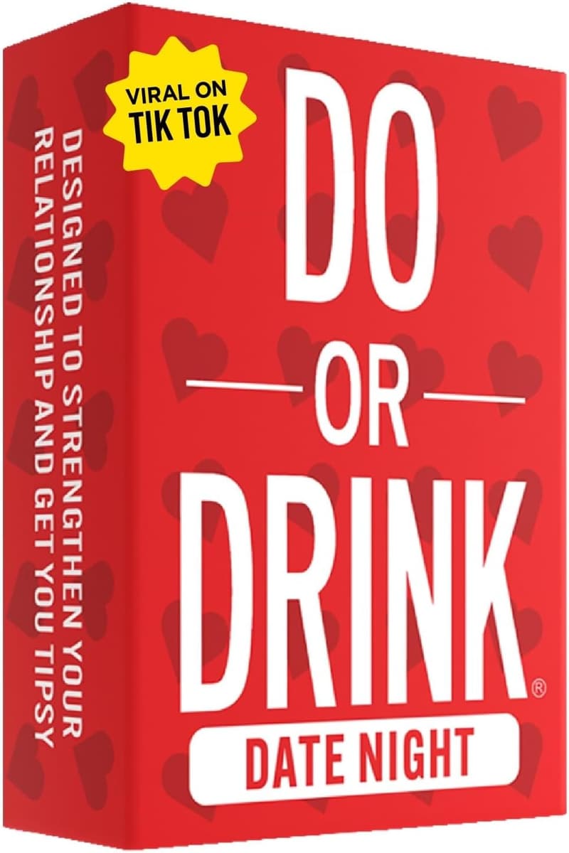 Date Night Couples Drinking Card Game - 250 Fun Challenge Cards
