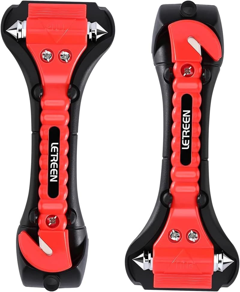 Car Safety Hammer & Seatbelt Cutter - Emergency Escape Tool