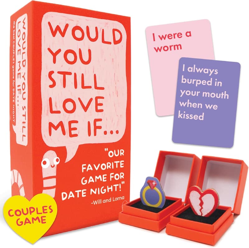 Valentine's Day Couples Card Game - Fun Date Night Conversations