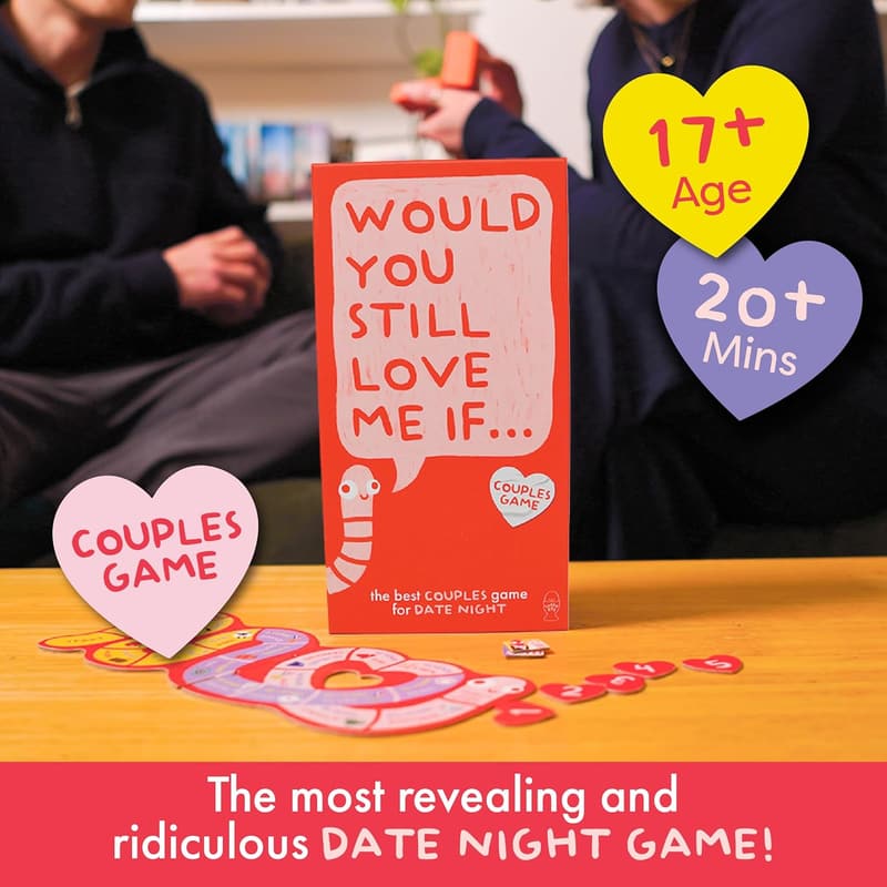 Valentine's Day Couples Card Game - Fun Date Night Conversations
