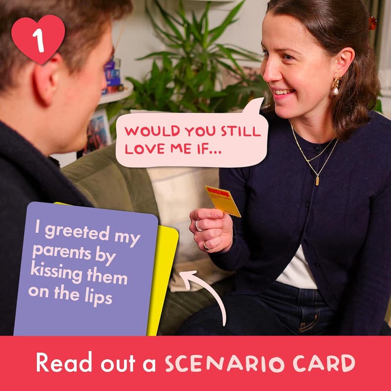Valentine's Day Couples Card Game - Fun Date Night Conversations
