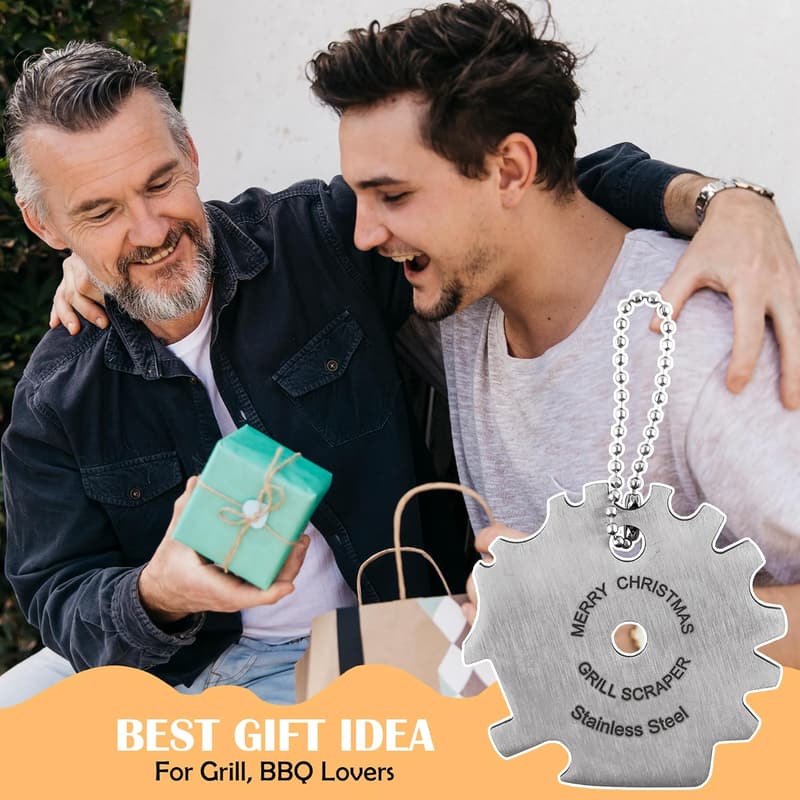 Christmas Grill Scraper Gift for Men and Women