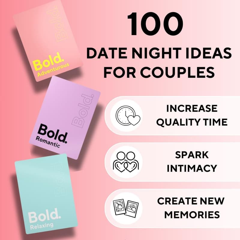 Date Night Ideas Card Game – Fun & Romantic Activities for Couples