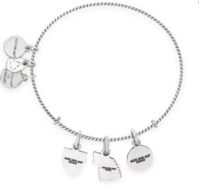 Game of Thrones Arya Stark Charm Bangle in Rafaelian Silver