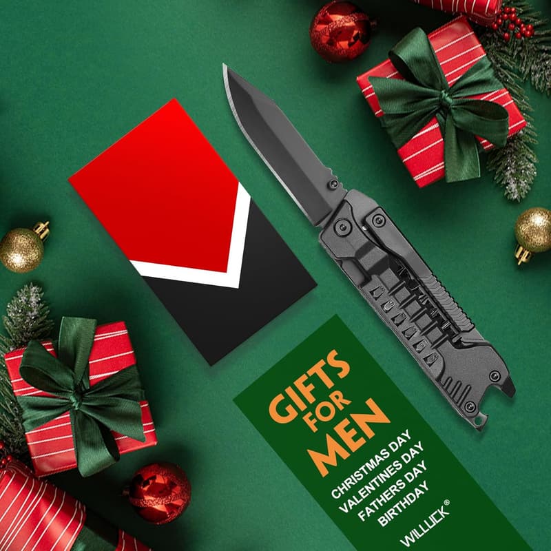 22-in-1 Multitool Knife - Practical Gift for Him