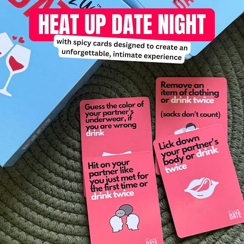 Dizzy Date Card Game for Couples - Perfect for Date Nights